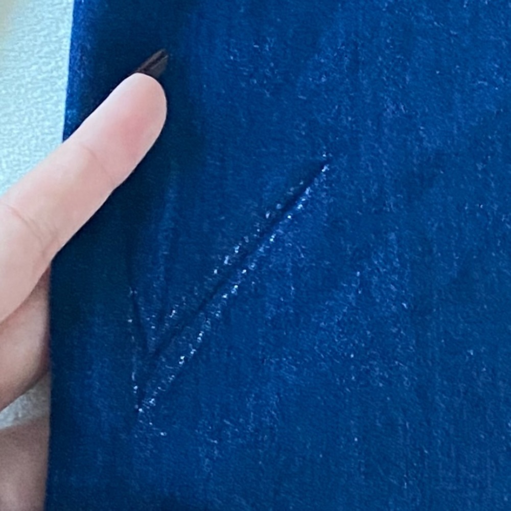 Maeve Dark Blue Flare Jeans - Picture 8 of 8